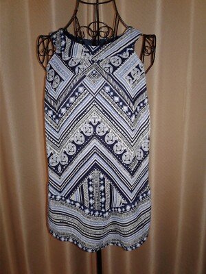 MAX Studio Sleeveless Print Blouse