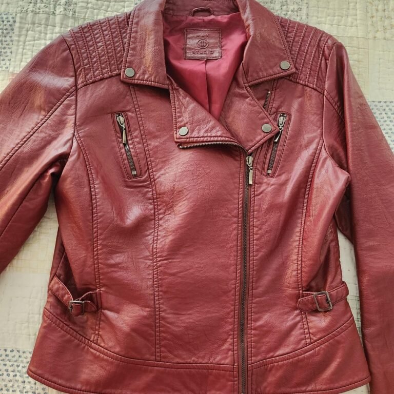 Max Studio Leather Jacket